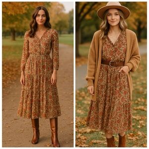 Sundance Litzy Bloom Floral Maxi Dress